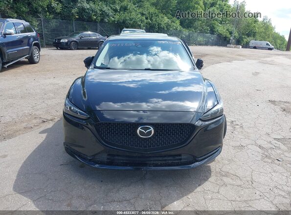 JM1GL1VM7J1322847 2018 MAZDA 6 Black Widok deski rozdzielczej