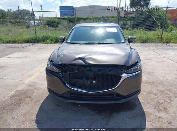 JM1GL1VM8J1313381 2018 MAZDA 6 Gray Instrument cluster view