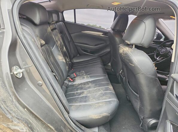 JM1GL1VM8K1505725 2019 MAZDA 6 Gray Հետևի նստատեղերի տեսք
