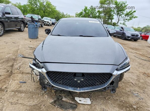 JM1GL1VM8K1505725 2019 MAZDA 6 Gray Դիմացի տեսք