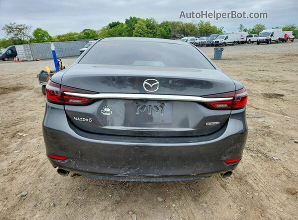 JM1GL1VM8K1505725 2019 MAZDA 6 Gray Հետևի տեսք