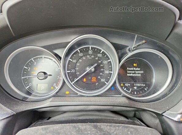 JM1GL1VM8K1505725 2019 MAZDA 6 Gray Սարքավորումների վահանակի տեսք