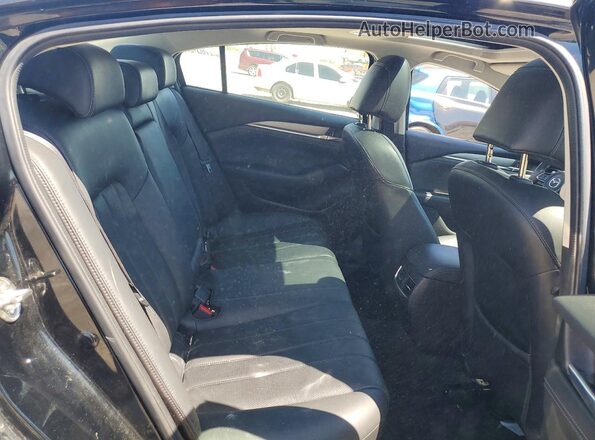 JM1GL1VM8K1509435 2019 MAZDA 6 Black Вид задніх сидінь