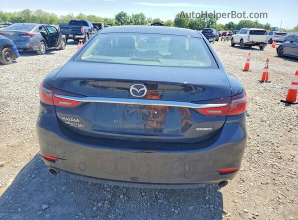JM1GL1VM8K1509435 2019 MAZDA 6 Black Вид ззаду