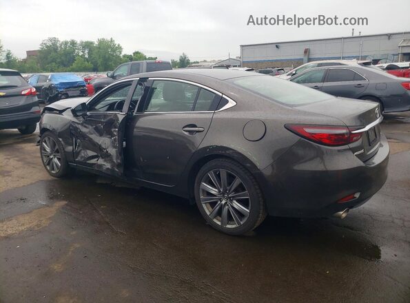 JM1GL1VM9J1315849 2018 MAZDA 6 Gray Rear left