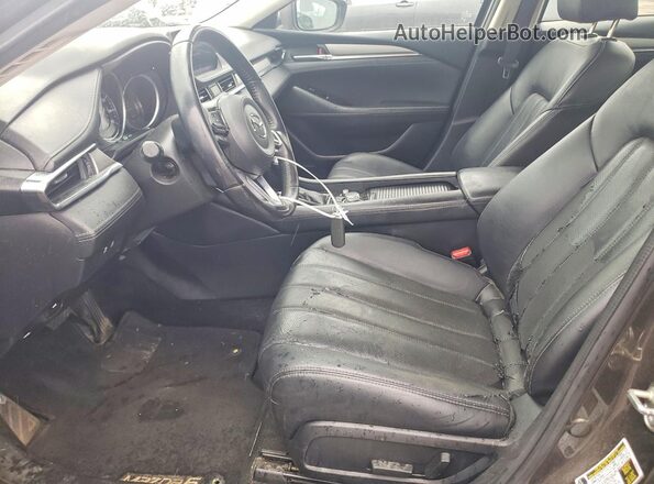 JM1GL1VM9J1315849 2018 MAZDA 6 Gray Front interior view
