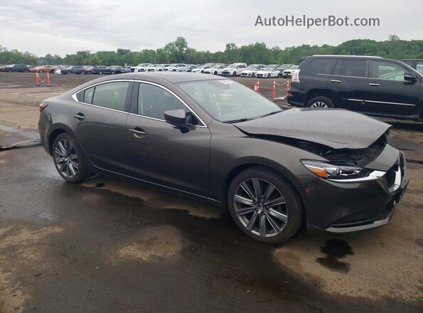 JM1GL1VM9J1315849 2018 MAZDA 6 Gray Front right