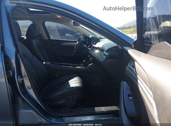 JM1GL1VM9J1329895 2018 MAZDA 6 Blue Вид салону спереду