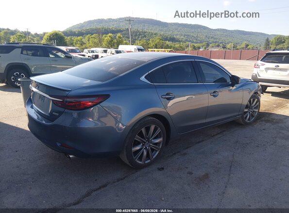 JM1GL1VM9J1329895 2018 MAZDA 6 Blue Задня права чверть