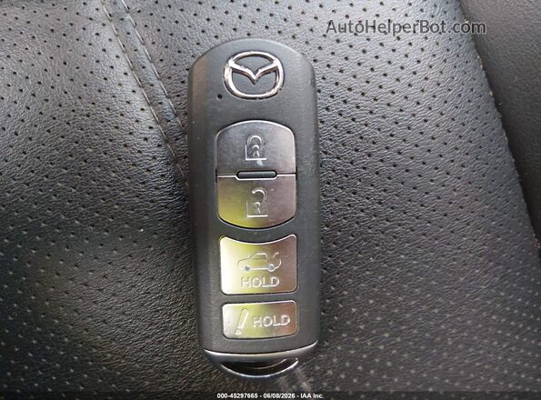 JM1GL1VM9J1329895 2018 MAZDA 6 Blue Вид панелі приладів