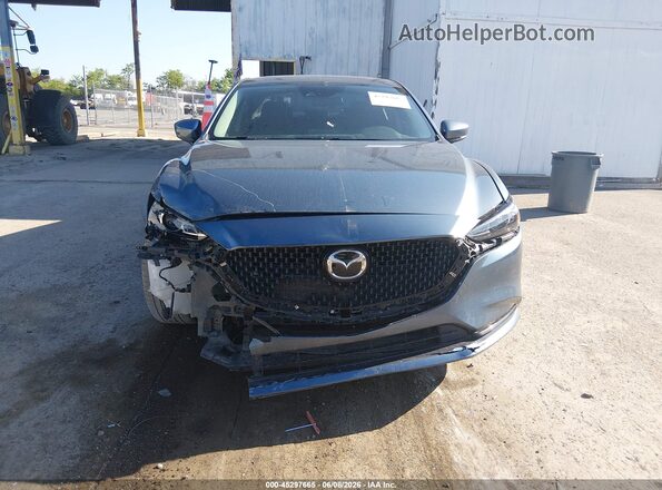 JM1GL1VM9J1329895 2018 MAZDA 6 Blue Вид щитка приладів