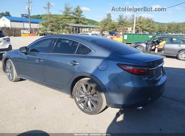 JM1GL1VM9J1329895 2018 MAZDA 6 Blue Задня ліва чверть