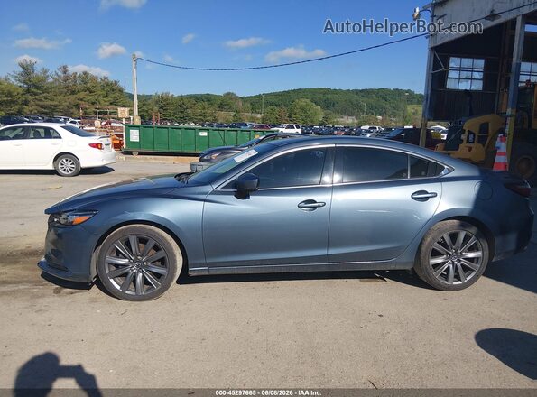 JM1GL1VM9J1329895 2018 MAZDA 6 Blue Панорамний вид салону 360°