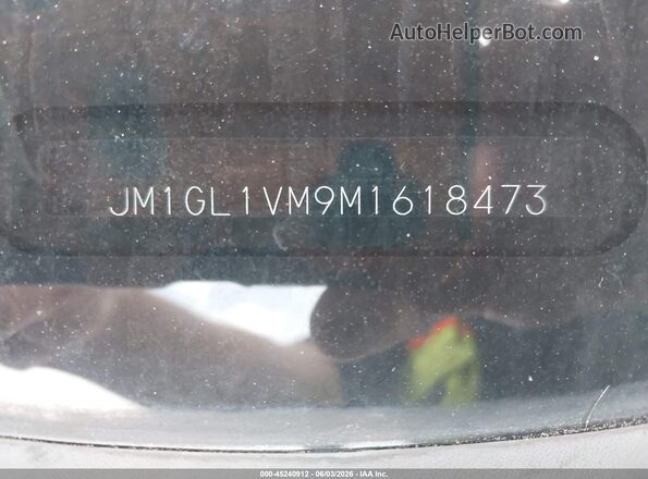 JM1GL1VM9M1618473 2021 MAZDA 6 Синий Вид подкапотного пространства