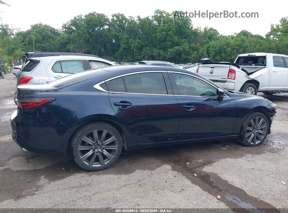 JM1GL1VM9M1618473 2021 MAZDA 6 Синий Панорамный вид салона 360°