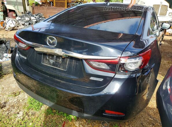 JM1GL1W50H1107022 2017 MAZDA 6 Black უკანა მარჯვენა