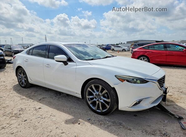 JM1GL1W52H1139857 2017 MAZDA 6 White Передня права чверть