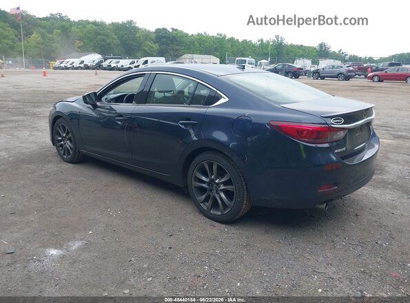 JM1GL1W53H1105281 2017 MAZDA 6 Blue Tył lewy