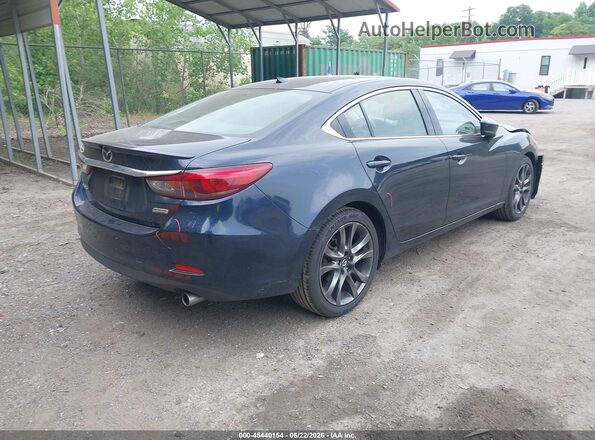 JM1GL1W53H1105281 2017 MAZDA 6 Blue Tył prawy