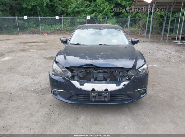 JM1GL1W53H1105281 2017 MAZDA 6 Blue Widok zestawu wskaźników