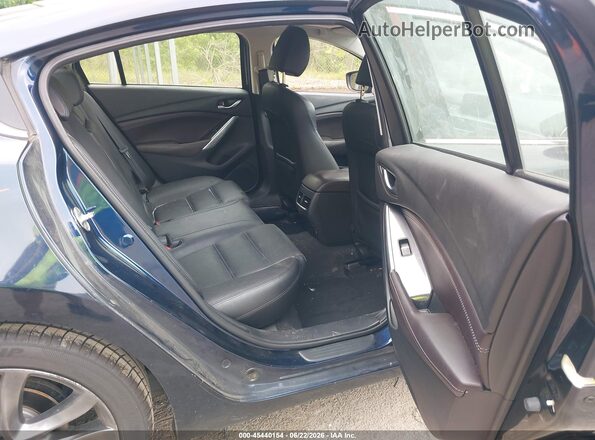 JM1GL1W53H1105281 2017 MAZDA 6 Blue Widok naklejki z numerem VIN