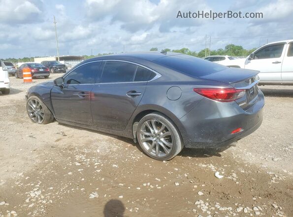 JM1GL1W53H1145120 2017 MAZDA 6 Charcoal უკანა მარცხენა