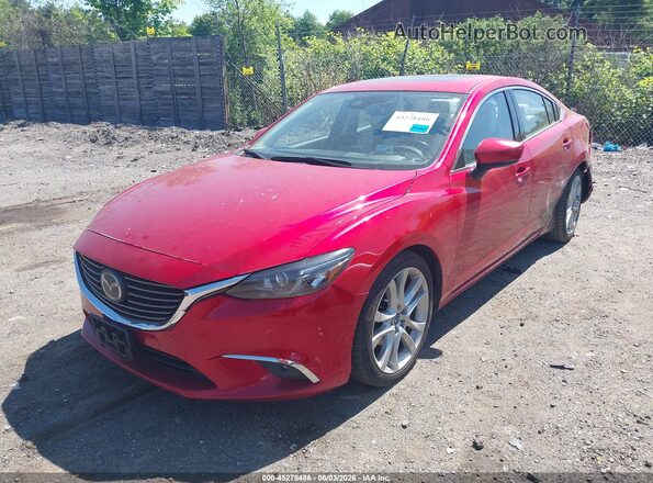 JM1GL1W55H1132305 2017 MAZDA 6 Red 