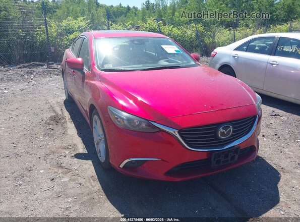 JM1GL1W55H1132305 2017 MAZDA 6 Red 