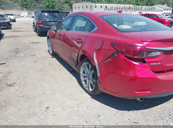JM1GL1W55H1132305 2017 MAZDA 6 Red 