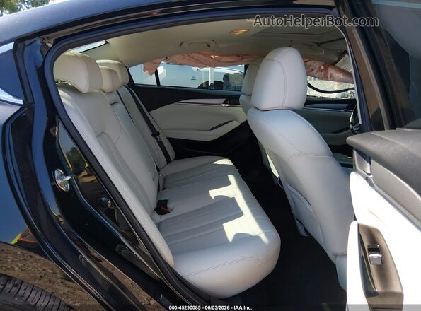 JM1GL1WY0J1307043 2018 MAZDA 6 Black Widok naklejki z numerem VIN