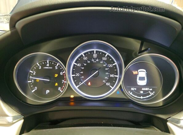 JM1GL1WY0J1331889 2018 MAZDA 6 Blue Вид щитка приладів