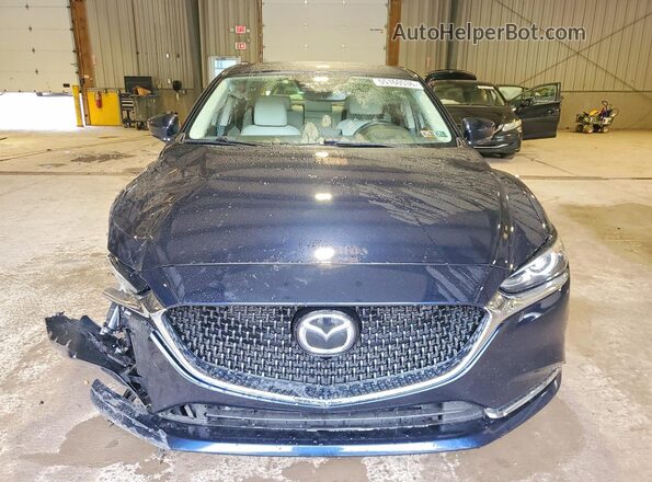 JM1GL1WY0J1331889 2018 MAZDA 6 Blue Вид спереду