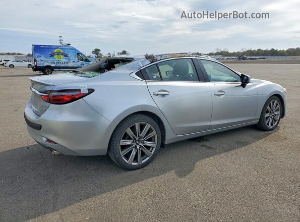 JM1GL1WY1J1334767 2018 MAZDA 6 Silver Задня права чверть