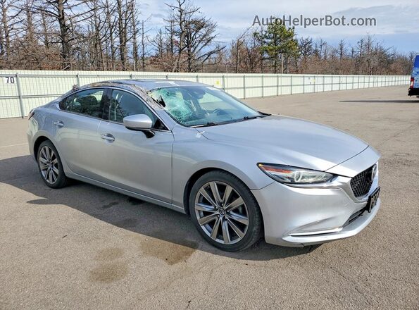 JM1GL1WY1J1334767 2018 MAZDA 6 Silver Передня права чверть