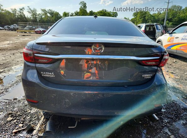 JM1GL1WY3M1609978 2021 MAZDA 6 Gray Հետևի տեսք