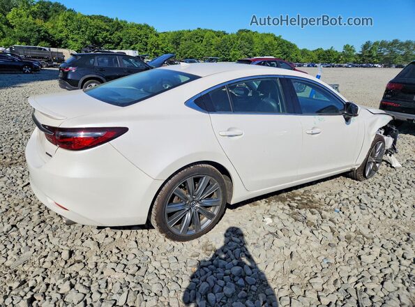 JM1GL1WY4K1508588 2019 MAZDA 6 White Trasero derecho