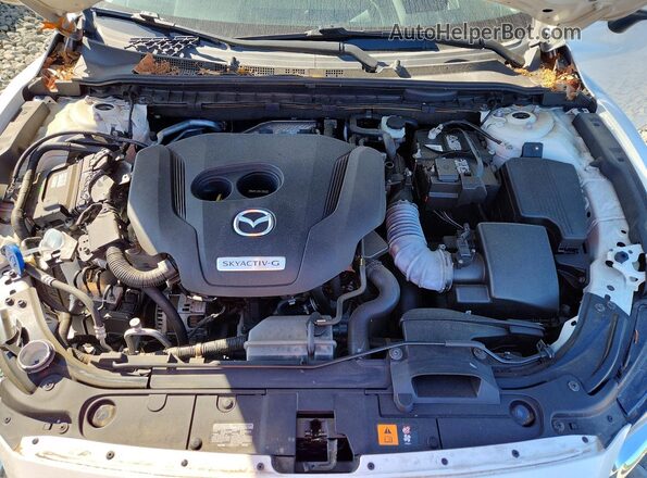 JM1GL1WY4K1508588 2019 MAZDA 6 White Vista interior trasera