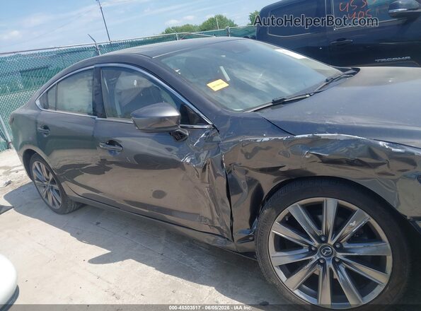 JM1GL1WY4L1516076 2020 MAZDA 6 Gray Widok wnętrza z tyłu