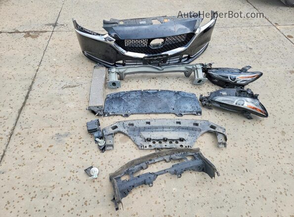 JM1GL1WY5L1526972 2020 MAZDA 6 Black Շարժիչի բաժամունքի տեսք