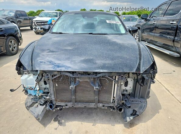 JM1GL1WY5L1526972 2020 MAZDA 6 Black Դիմացի տեսք