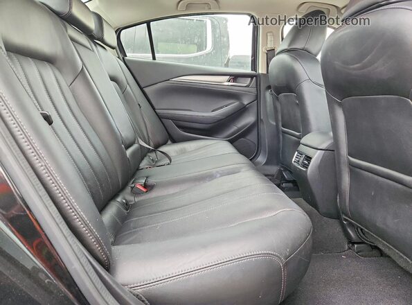 JM1GL1WY5L1526972 2020 MAZDA 6 Black Հետևի նստատեղերի տեսք