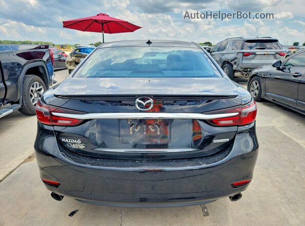 JM1GL1WY5L1526972 2020 MAZDA 6 Black Հետևի տեսք