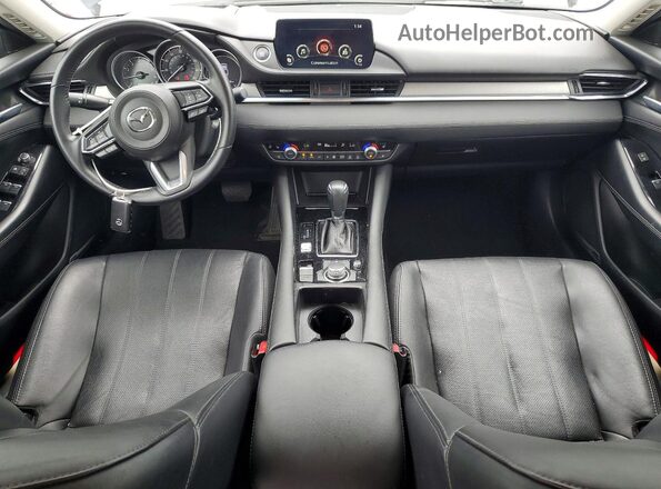 JM1GL1WY5L1527183 2020 MAZDA 6 Blue Вид панелі приладів