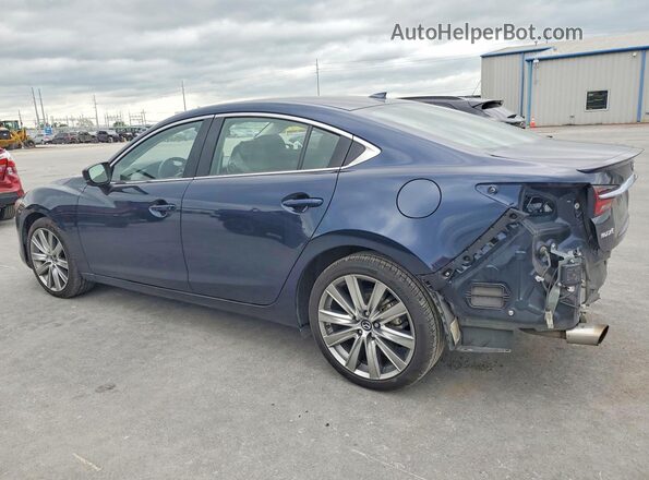 JM1GL1WY5L1527183 2020 MAZDA 6 Blue Задня ліва чверть