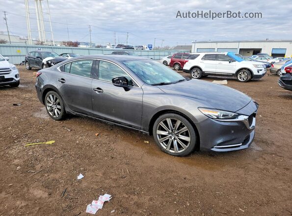 JM1GL1WYXJ1328661 2018 MAZDA 6 Charcoal Передня права чверть