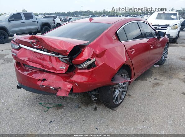 JM1GL1X53H1116084 2017 MAZDA 6 Red Tył prawy