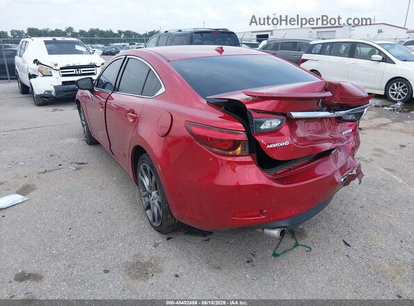 JM1GL1X53H1116084 2017 MAZDA 6 Red Tył lewy
