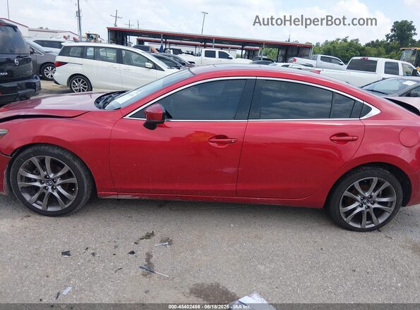 JM1GL1X53H1116084 2017 MAZDA 6 Red Widok wnętrza 360 stopni