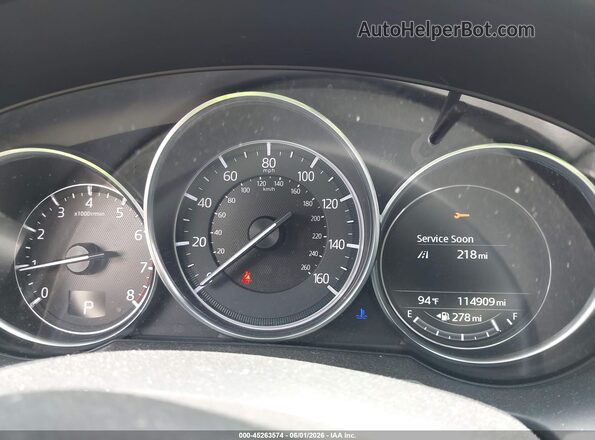 JM1GL1X53H1125660 2017 MAZDA 6 Black Vista de los asientos traseros