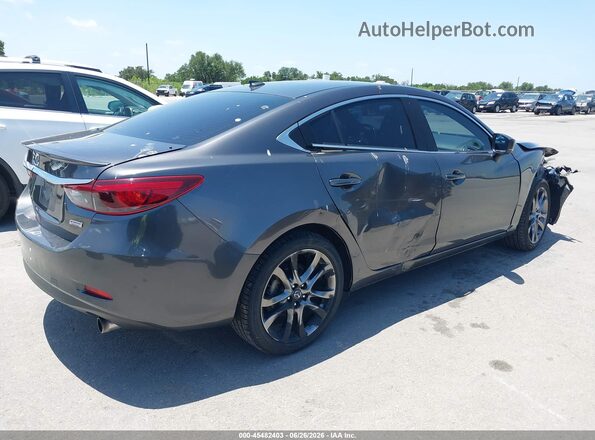 JM1GL1X5XH1134906 2017 MAZDA 6 Gray Tył prawy